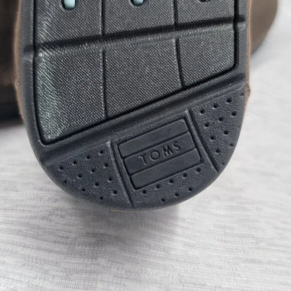 Toms - Men’s Brown Waxed Twill Cordones - Picture 11 of 11